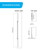 Higold B Series Teal Slide Out Hide-Away Revolving Mirror Dimensions for Wardrobe Cabinet Storage Australia