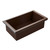 Higold B-Series Deep Wardrobe Basket in Natural Brown Leather Finish, Pull-Out Storage for Modern Closets in Australia