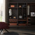 Higold B Series Natural wardrobe storage collection featuring pull-out drawers and rotating organizers in brown PU leather for Australian homes.