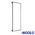 Higold A Series Side Mount Hideaway Full Length Wardrobe Mirror in Grey Finish, Available in Australia