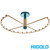Higold B Series Natural PU Leather Pull Out Shallow Wardrobe Basket for 900mm Cabinets Melbourne Australia