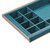 Multi-storage wardrobe drawer with 10 sections for underwear and undergarments organization.