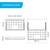 Detailed dimensions diagram for Higold A Series Charm Storage Box for 900mm wardrobe cabinets in Australia.