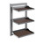 Higold B Series Side Mounted Slide Out Wardrobe Organiser with Brown Leathery Trays for Australian Homes