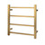 Aquaperla Square Chrome 4 Bar Electric Heated Towel Rack for Modern Australian Bathrooms