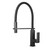 Aquaperla Blaze Matte Black Pull Down Kitchen Mixer Tap for Modern Australian Kitchens