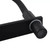 Modern matte black pull out kitchen sink mixer tap with flexible hose for contemporary Australian kitchens.