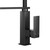 Modern Matte Black Kitchen Sink Mixer Tap with Pull-Out Sprayer and Solid Brass Construction, Available in Australia for Contemporary Home Kitchens.
