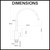 Aquaperla Round Chrome Pull Out Kitchen Sink Mixer Tap Technical Dimensions Diagram for Australian Home Kitchens