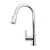 Modern Aquaperla Round Chrome Kitchen Sink Mixer Tap with 360 Swivel Spout and Single Lever Control for Australian Homes.