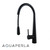 Aquaperla Round Matte Black Pull Out Kitchen Mixer Tap, Modern Swivel Spout Sink Faucet, Australia Wide Delivery