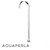 Aquaperla Chrome Rectangular Floor Standing Bath Spout for Modern Australian Bathrooms