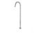 Modern Chrome Floor Standing Round Bath Spout for Freestanding Bathtubs in Australia