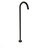 Modern Matte Black Floor Standing Round Bath Spout for Contemporary Australian Bathrooms