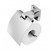 Modern Wall Mounted Polished Chrome Toilet Paper Holder with Cover for Australian Bathrooms