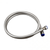 Shiny PVC Chrome Shower Hose 1.5m - Durable Flexible Replacement Pipe for Australian Bathrooms