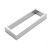Modern wall mounted polished chrome towel ring for stylish bathroom organization in Australia.