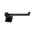 Matte Black Single Bar Towel Rail, Wall Mounted Bathroom Accessory, Renovator Store Australia
