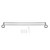 Modern 800mm Chrome Single Towel Rail for Australian Bathrooms - Sleek Wall-Mounted Stainless Steel Towel Bar Design