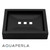 Aquaperla IVANO Matte Black Soap Dish Holder - Stylish Wall Mounted Bathroom Accessory Australia