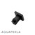 Modern matte black single wall mounted robe hook bathroom accessory available for delivery across Australia including Melbourne and Sydney.