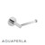 Sleek chrome wall mounted toilet paper holder for modern Australian bathrooms.