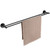 Aquaperla Chrome 800mm Single Towel Rail Durable Wall Mounted Bathroom Accessory Australia