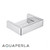 Aquaperla Ivano Series Square Brushed Brass Soap Dish Holder for Contemporary Australian Bathrooms