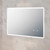 Modern Navona 1500mm x 800mm rectangle curved rim LED bathroom mirror with dimmable 3-colour lighting and anti-fog defogger, available for shipping across Australia.