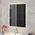 Modern Frameless Rectangle LED Illuminated Bathroom Mirror 600mm x 750mm for Australian Homes