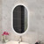 Navona 450mm Frameless Oval LED Illuminated Bathroom Mirror with 3-Colour Dimmable Lighting and Anti-Fog Technology, Melbourne Australia