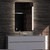 Lumixe Asta B 900mm Frameless Rectangle LED Bathroom Mirror with Bluetooth Speakers and Defogger for Modern Australian Homes