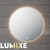 Lumixe Circo S Round Frameless LED Illuminated Bathroom Mirror with Touch Sensor and Backlit Design available at Renovator Store Australia