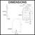 Lumixe Aura S 900mm x 550mm Arched LED Bathroom Mirror dimensions diagram with technical specifications for Australian bathroom renovations.