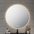 Lumixe Circo S 700mm Round Frameless LED Bathroom Mirror with 3-Colour Dimmable Backlighting and Defogger - Modern Australian Design