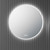 Lumixe Circo B Round Frameless LED Bathroom Mirror with Bluetooth Speakers and Defogger for modern Australian homes.