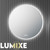 Lumixe Circo B 900mm Round Frameless LED Bathroom Mirror with Bluetooth Speakers and Touch Sensor - Renovator Store Australia