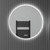 Lumixe Circo B 800mm Round Frameless LED Illuminated Bathroom Mirror with Bluetooth Speakers and Touch Sensor in Australia