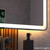 Lumixe bathroom mirror with warm 3000K LED lighting for a cozy home atmosphere in Australia.