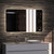 Lumixe Asta S 1800mm frameless rectangular LED illuminated bathroom mirror with backlit glow, perfect for modern Australian home renovations.
