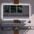 Lumixe Lume B 1500mm Frameless Frosted Border LED Illuminated Bathroom Mirror, Available at Renovator Store Australia.