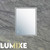 Lumixe Lume B 900mm Frameless LED Bathroom Mirror with Frosted Border and Bluetooth Speakers for Modern Australian Homes