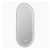 Euro Mirror Kapsel White Oval LED Illuminated Bathroom Wall Mirror, 500mm x 1000mm, Australia.
