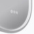 Modern Euro Mirror Käpsel White Oval LED Illuminated Bathroom Mirror 500x1000mm with Defogger available at Renovator Store Australia