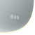 Euro Mirror Fless Luxury LED Illuminated Round Mirror for Modern Australian Bathrooms