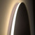 Luxury Round LED Illuminated Bathroom Mirror with Modern Backlit Glow for Australian Homes