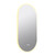 Modern Euro Mirror Kapsel Frameless Oval LED Illuminated Bathroom Mirror with Touch Sensor and Defogger available in Australia