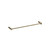 Alder Avva 300mm Round Hand Towel Rail in Brass finish, a sleek and durable Australian-designed bathroom accessory available at Renovator Store.
