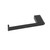 Vito Bertoni Sachi Matte Black Left Hand Facing Toilet Roll Holder - Durable Solid Metal Bathroom Accessory Australia