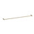 ALDER AVVA Round Single Towel Rail 800mm in Brass, Australia-engineered contemporary bathroom accessory.